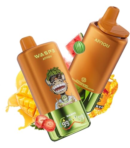 Amazon | 【60000回】電子タバコ 使い捨て Waspe 60000回吸引可能3つの